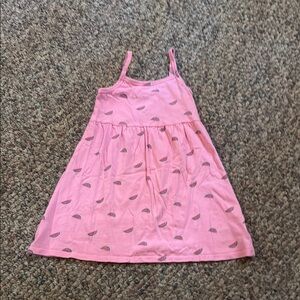 Old Navy Pink Watermelon Print Dress